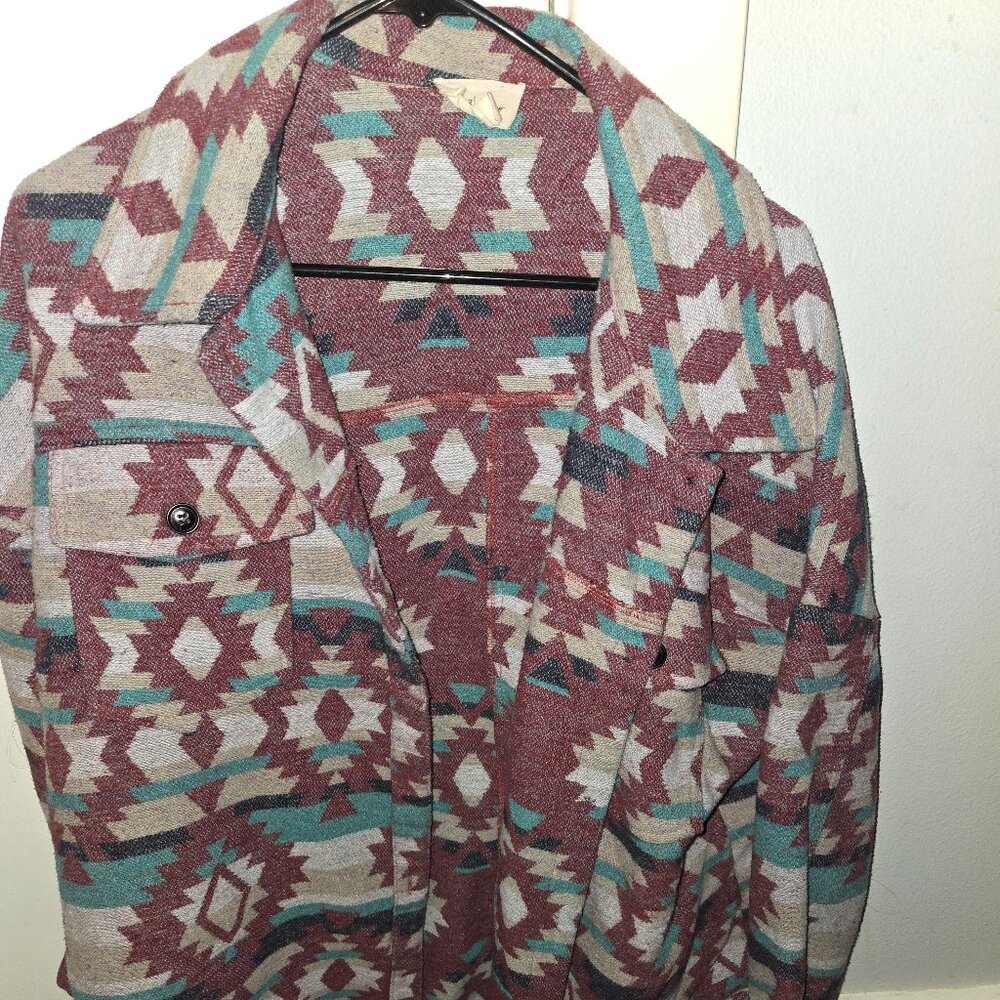 Aztec shacket